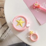 Wholesale Cute Design Cartoon Silicone Cover Skin for Airpod (1 / 2) Charging Case (Dream Star)